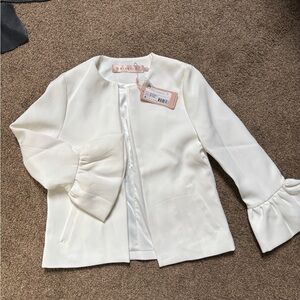 Elegant White Blazer